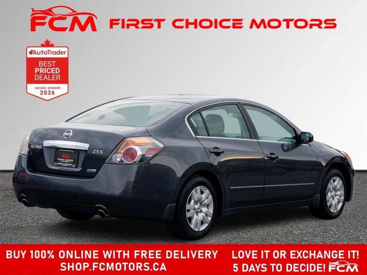 2011 Nissan Altima S   FULLY CERTIFIED WITH WARRANTY Photo