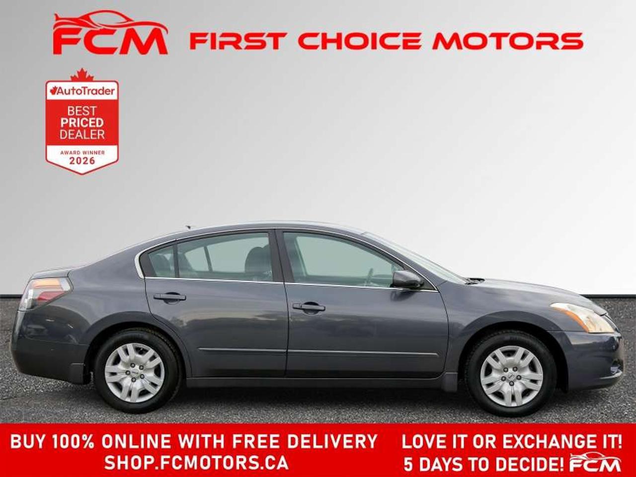 2011 Nissan Altima S   FULLY CERTIFIED WITH WARRANTY Photo
