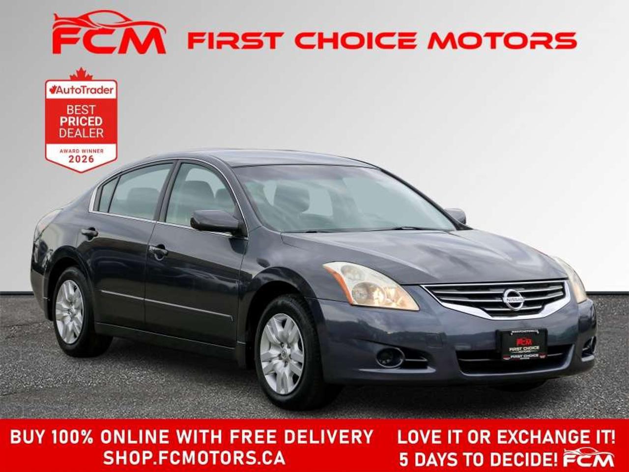 2011 Nissan Altima S   FULLY CERTIFIED WITH WARRANTY Photo