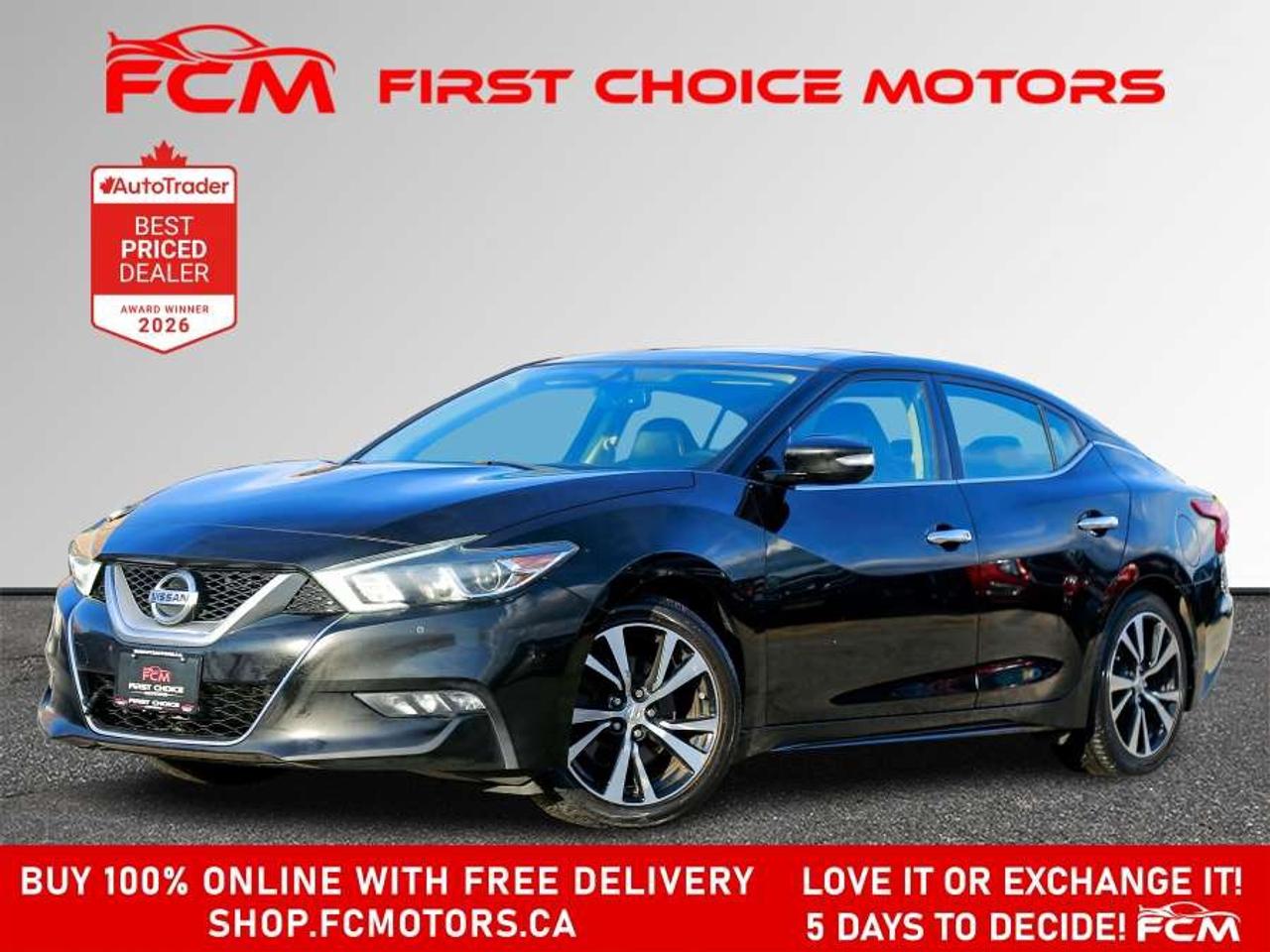 2017 Nissan Maxima SL   FULLY CERTIFIED WITH WARRANTY Photo