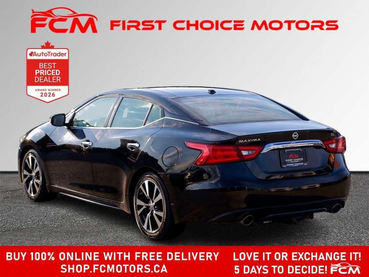 2017 Nissan Maxima SL   FULLY CERTIFIED WITH WARRANTY Photo