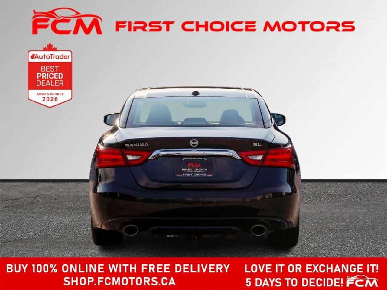 2017 Nissan Maxima SL   FULLY CERTIFIED WITH WARRANTY Photo