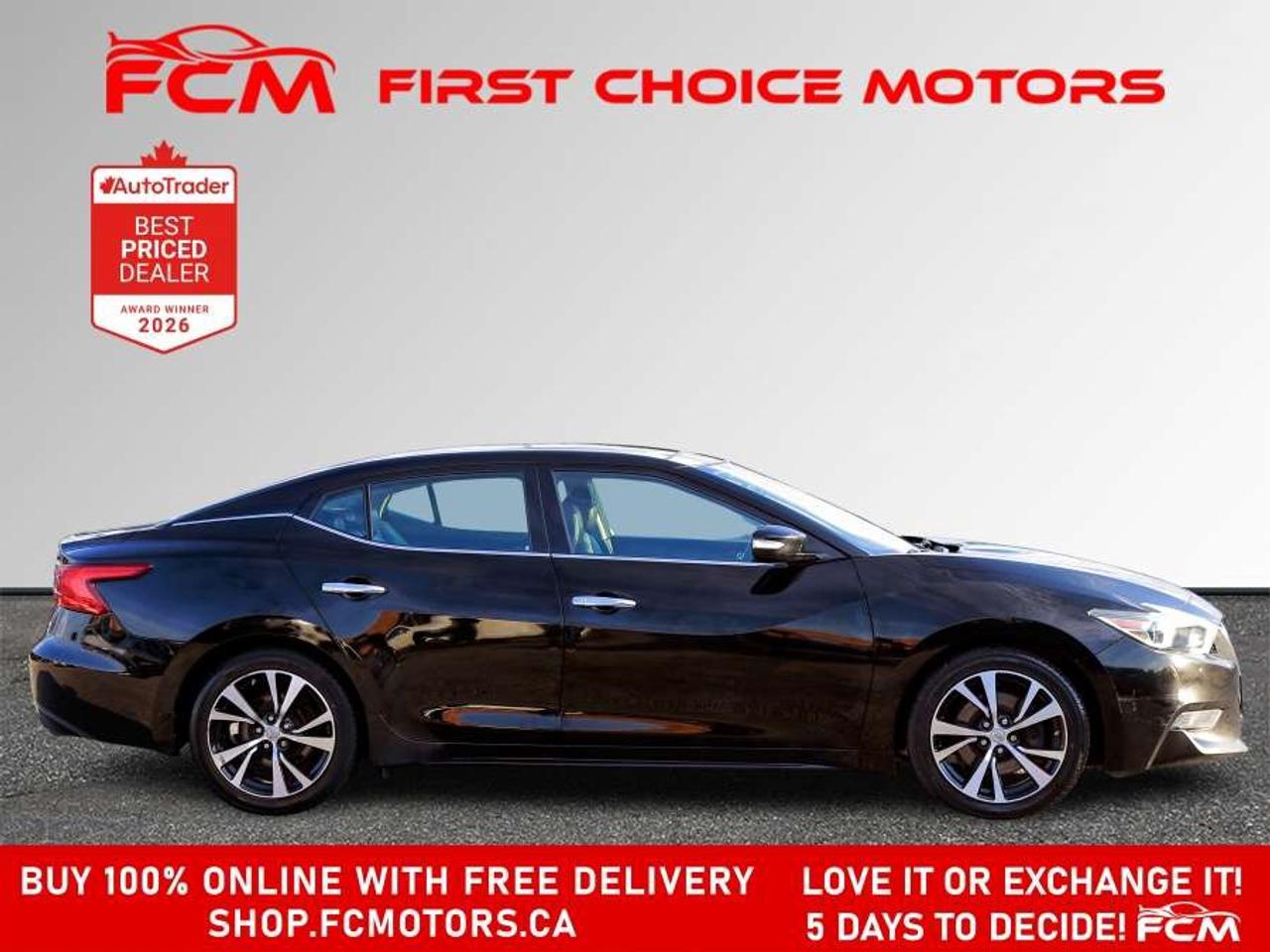 2017 Nissan Maxima SL   FULLY CERTIFIED WITH WARRANTY Photo