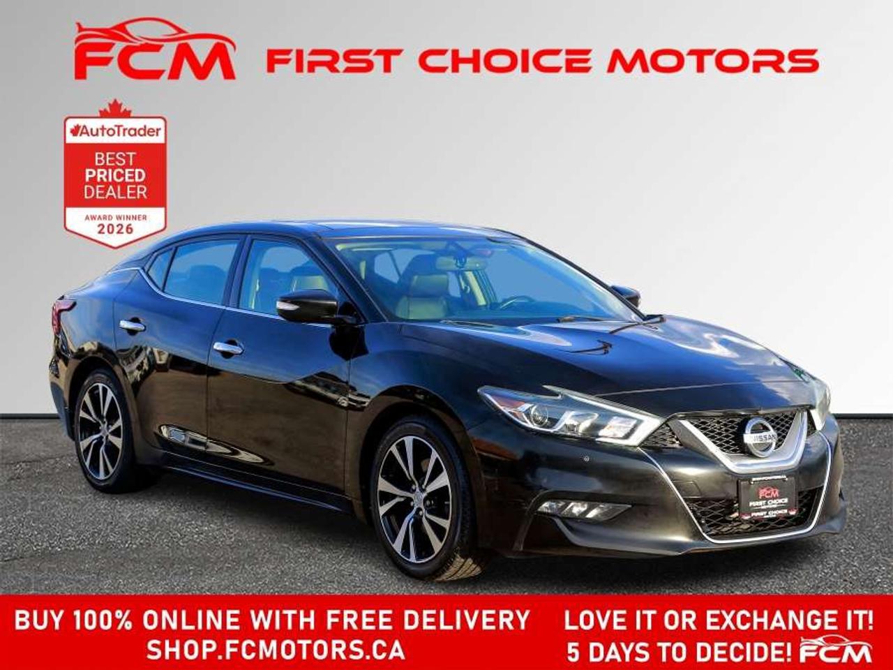 2017 Nissan Maxima SL   FULLY CERTIFIED WITH WARRANTY Photo