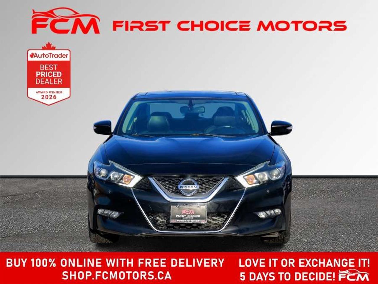 2017 Nissan Maxima SL   FULLY CERTIFIED WITH WARRANTY Photo