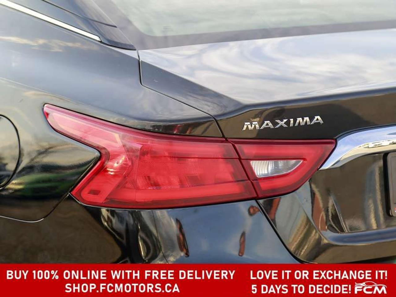 2017 Nissan Maxima SL   FULLY CERTIFIED WITH WARRANTY Photo