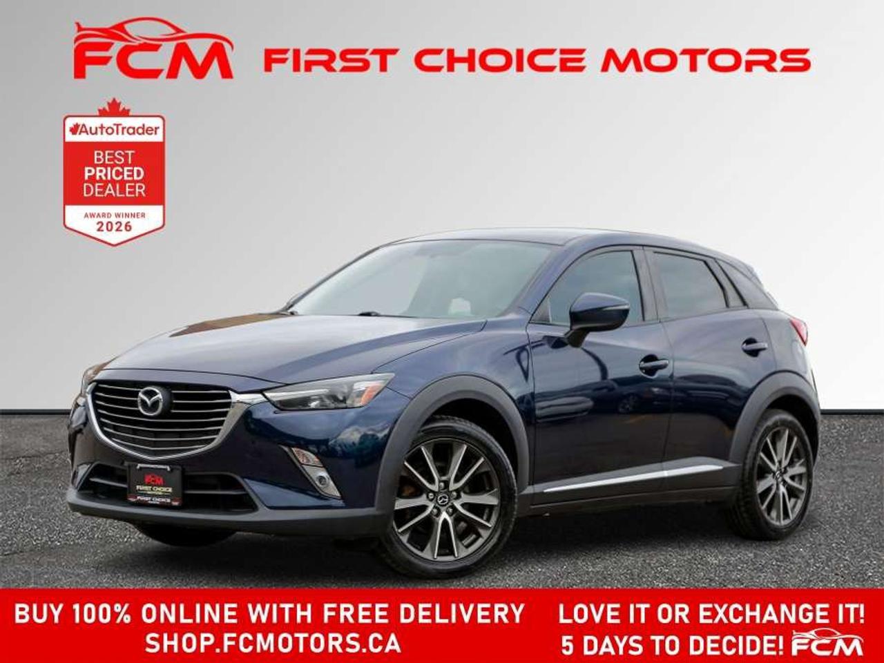 2017 Mazda CX-3 GT AWD   FULLY CERTIFIED WITH WARRANTY Photo0