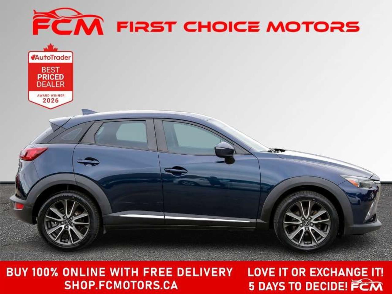 2017 Mazda CX-3 GT AWD   FULLY CERTIFIED WITH WARRANTY Photo