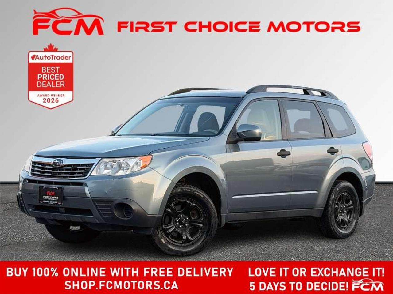 2010 Subaru Forester 2.5X   FULLY CERTIFIED WITH WARRANTY Photo0