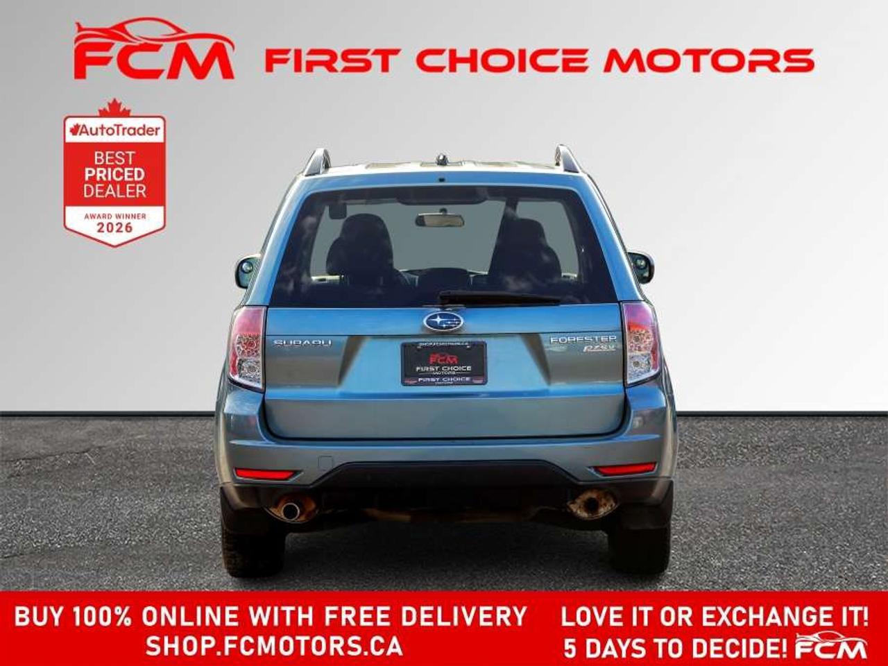 2010 Subaru Forester 2.5X   FULLY CERTIFIED WITH WARRANTY Photo3