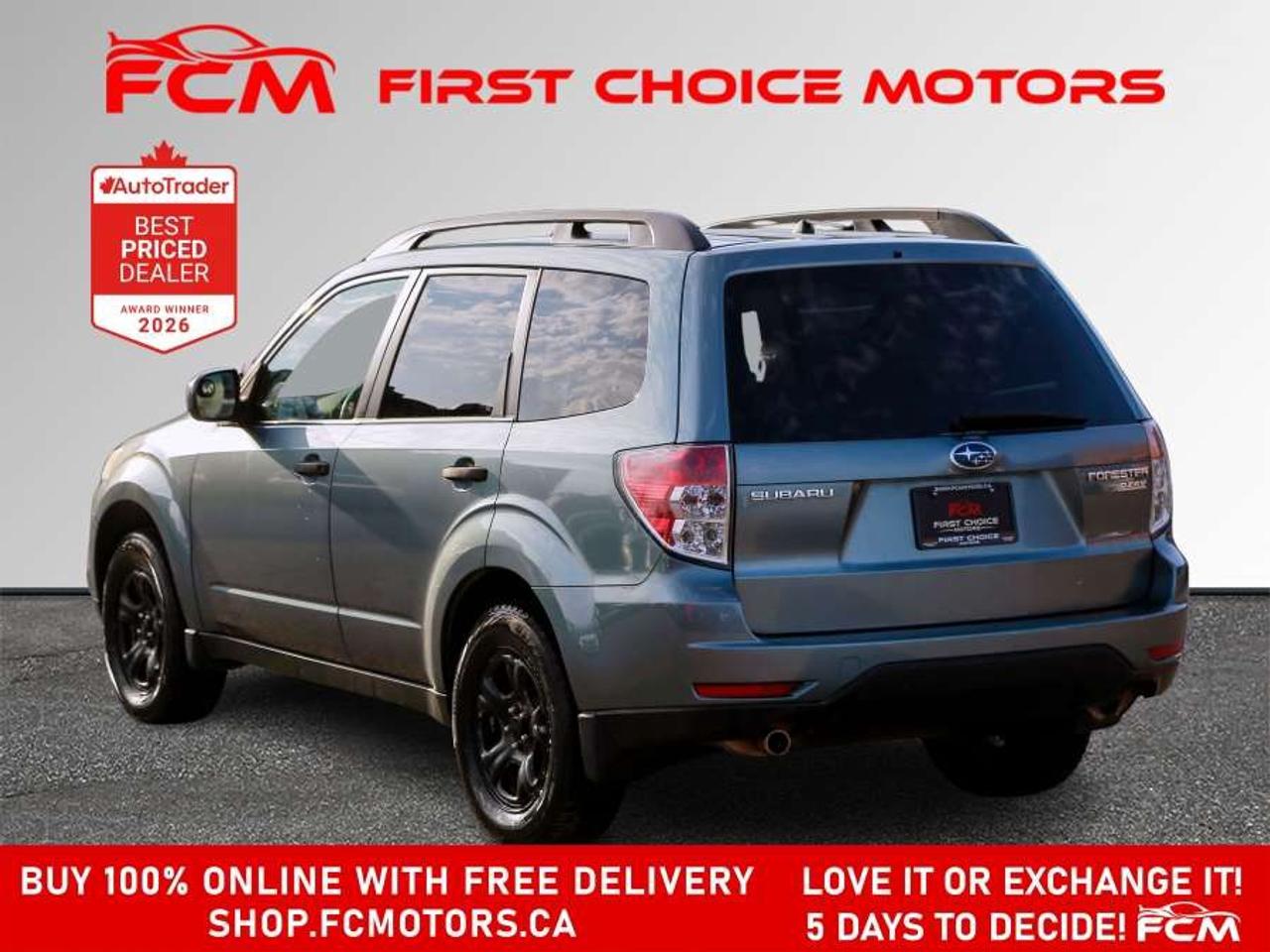 2010 Subaru Forester 2.5X   FULLY CERTIFIED WITH WARRANTY Photo