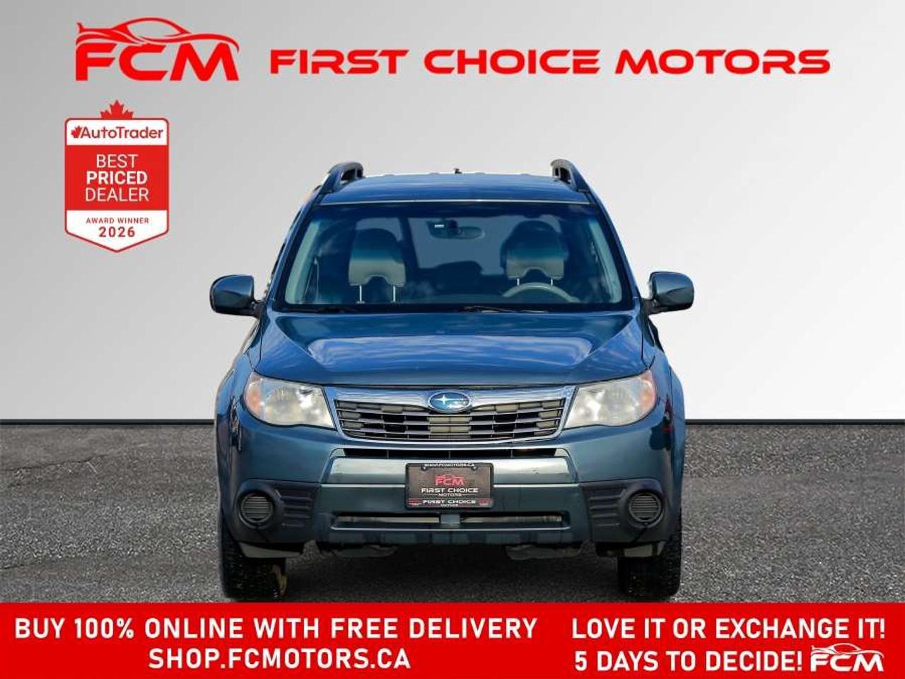 2010 Subaru Forester 2.5X   FULLY CERTIFIED WITH WARRANTY Photo