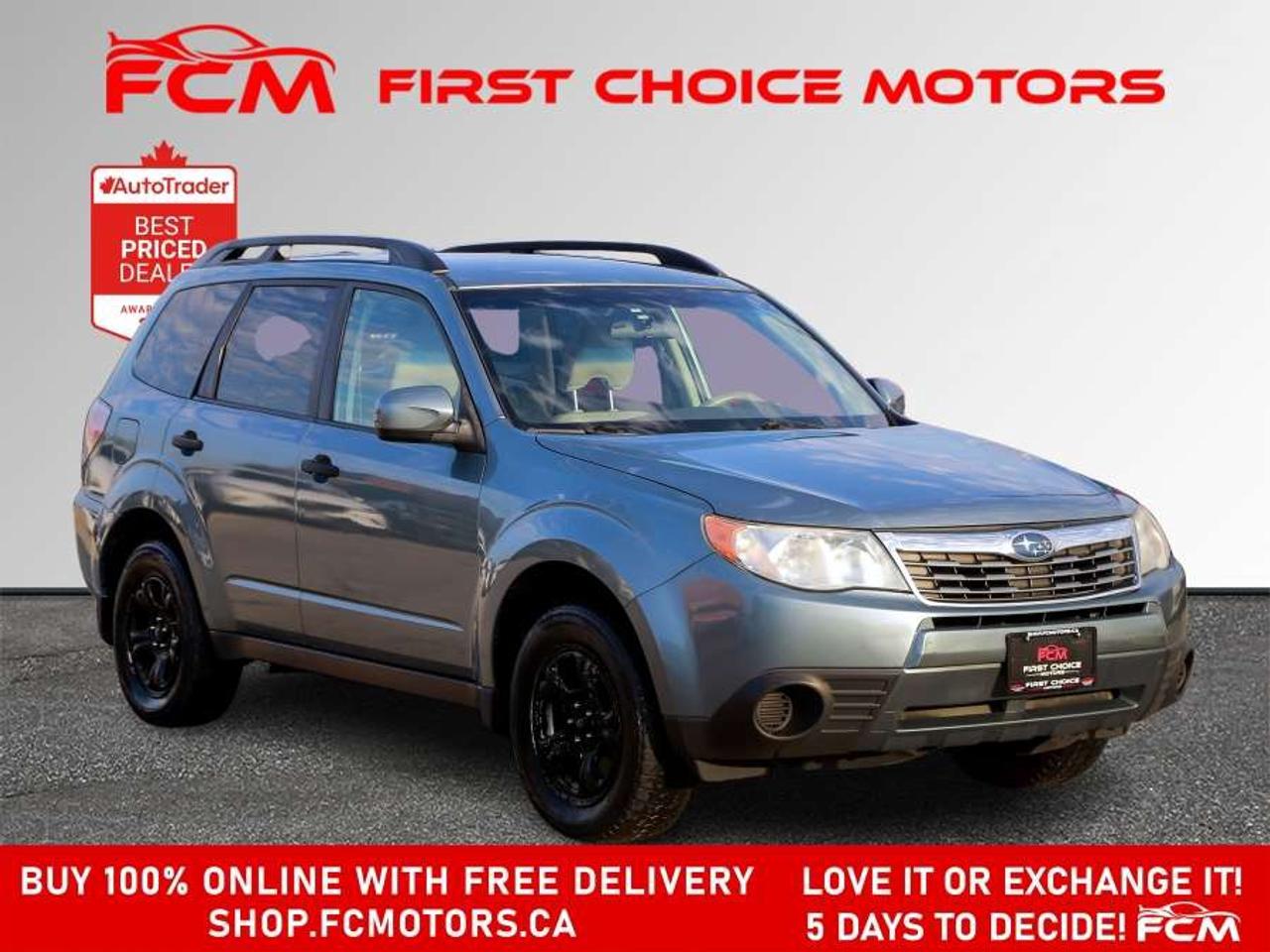 2010 Subaru Forester 2.5X   FULLY CERTIFIED WITH WARRANTY Photo