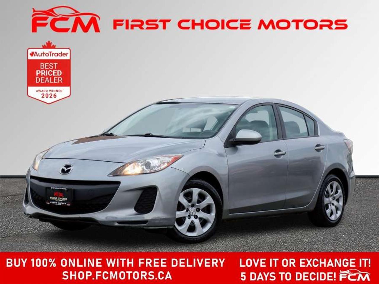 2012 Mazda 3 GX   FULLY CERTIFIED WITH WARRANTY Photo0