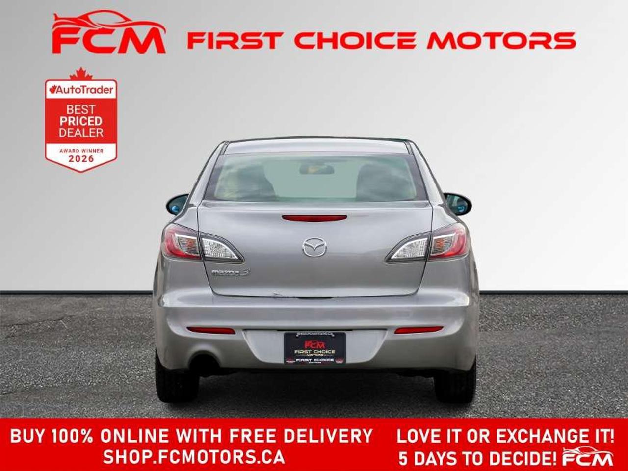2012 Mazda 3 GX   FULLY CERTIFIED WITH WARRANTY Photo