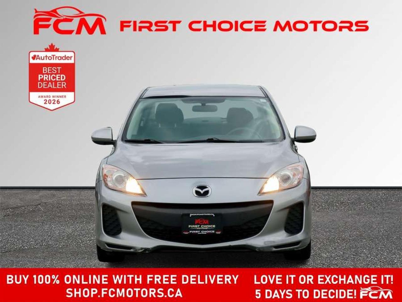 2012 Mazda 3 GX   FULLY CERTIFIED WITH WARRANTY Photo