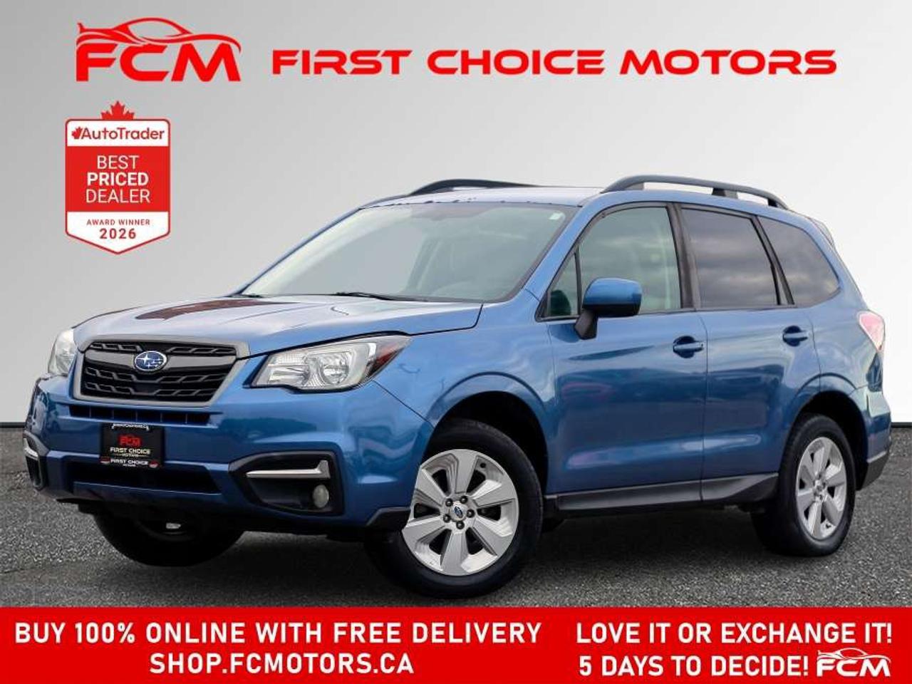 2018 Subaru Forester PREMIUM   FULLY CERTIFIED WITH WARRANTY Photo