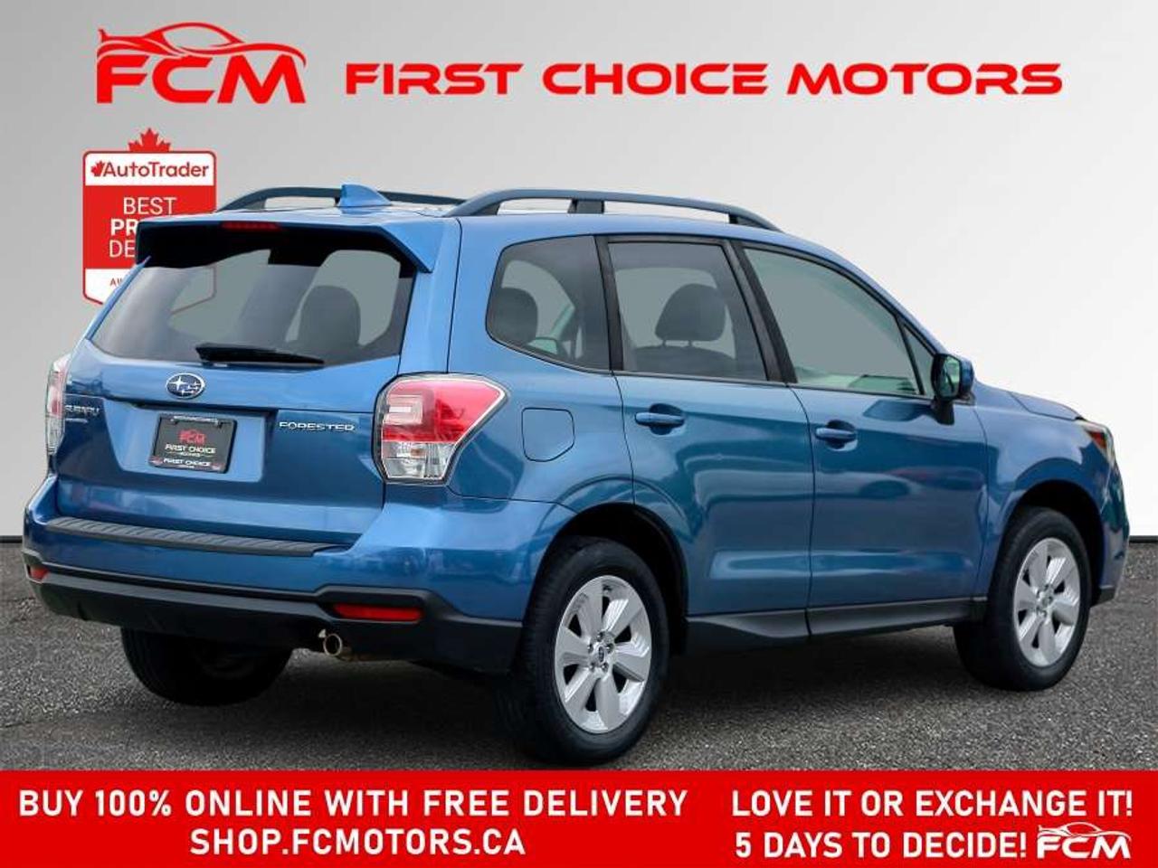 2018 Subaru Forester PREMIUM   FULLY CERTIFIED WITH WARRANTY Photo