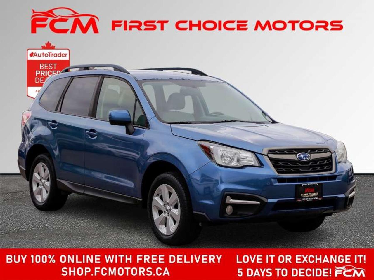 2018 Subaru Forester PREMIUM   FULLY CERTIFIED WITH WARRANTY Photo