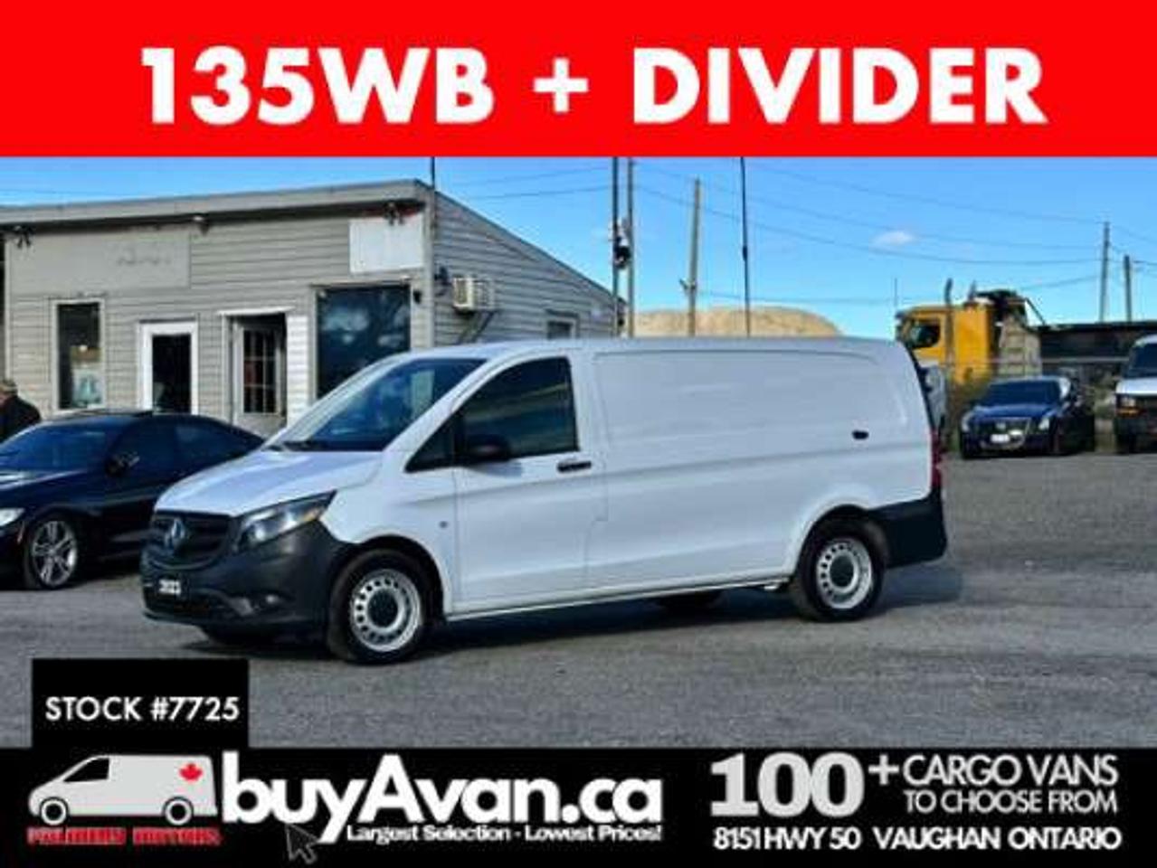 2023 Mercedes-Benz Metris 135WB  Extended + Divider *NO ACCIDENTS* Photo0