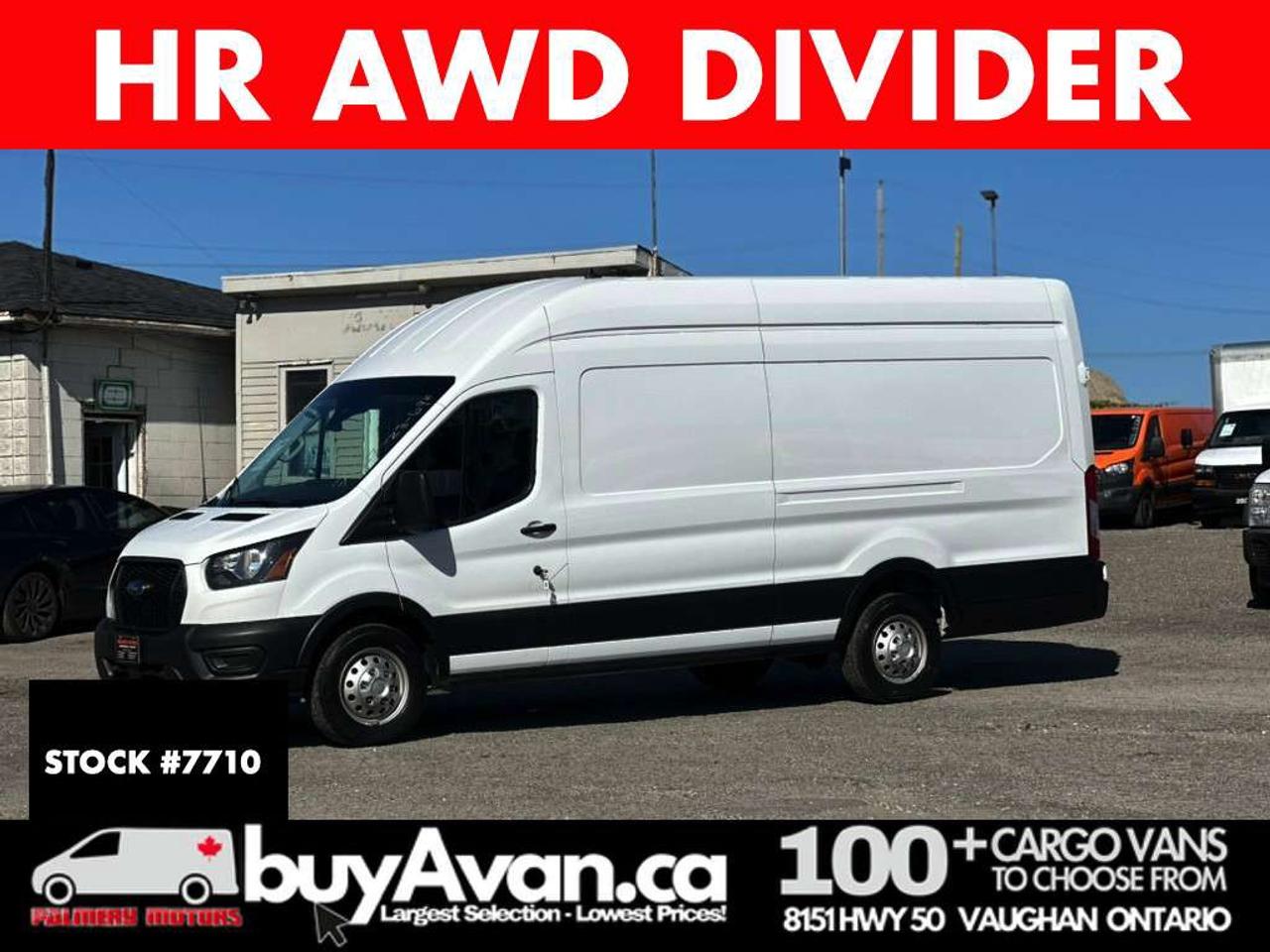 2023 Ford Transit T-250 148WB High Roof EL AWD + Divider  *FACTORY WARRANTY* Photo0