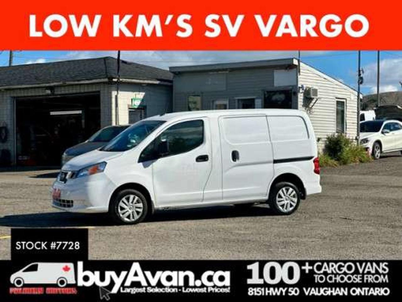 2017 Nissan NV200 SV Cargo Van Tech Pkg LOW KMS FULLY CERTIFIED Photo0