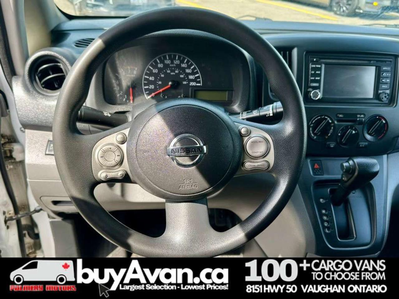 2017 Nissan NV200 SV Cargo Van Tech Pkg LOW KMS FULLY CERTIFIED Photo