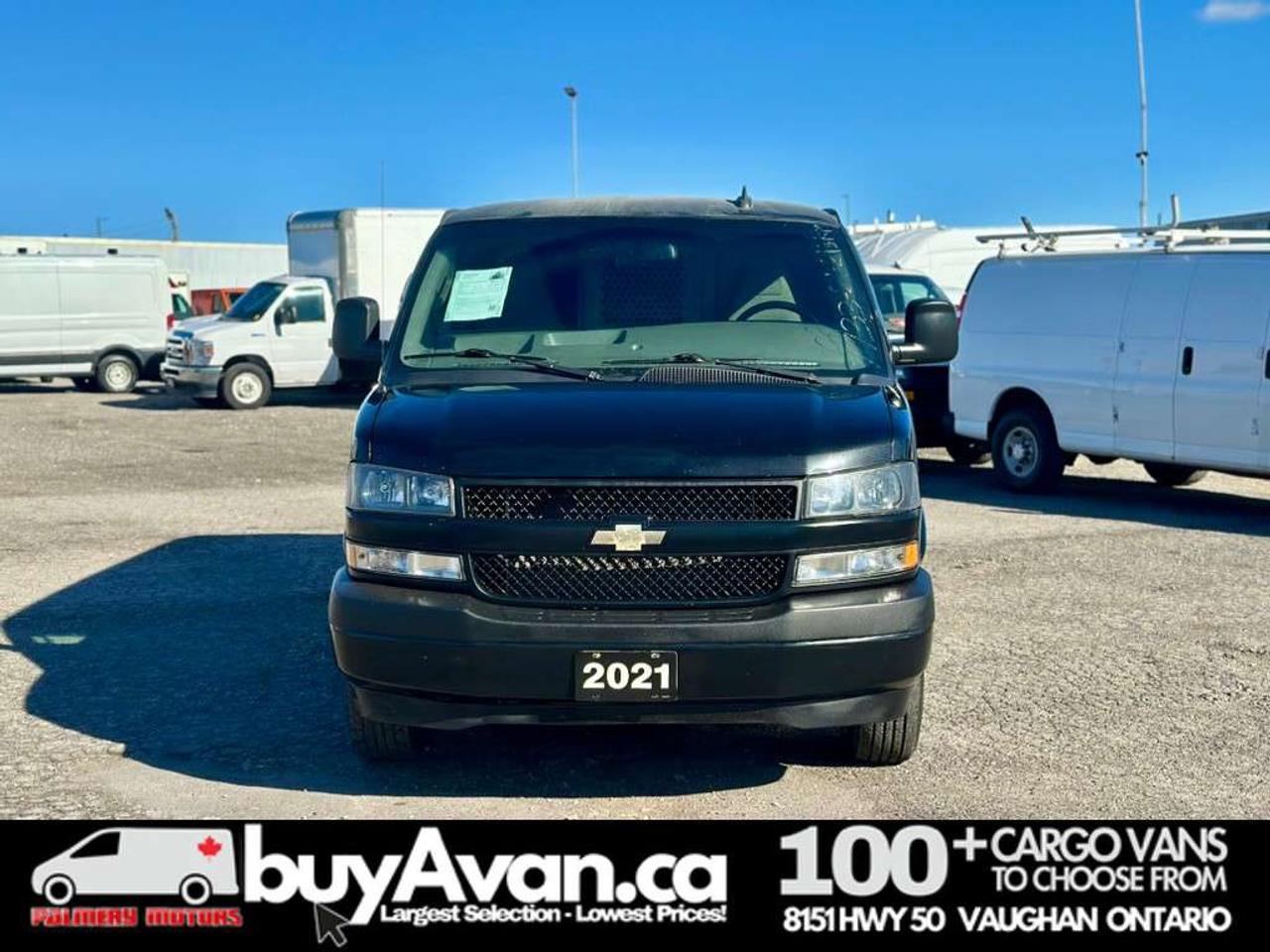 2021 Chevrolet Express 2500 2500 135WB + Divider Shelves *NO EXTRA FEES* Photo