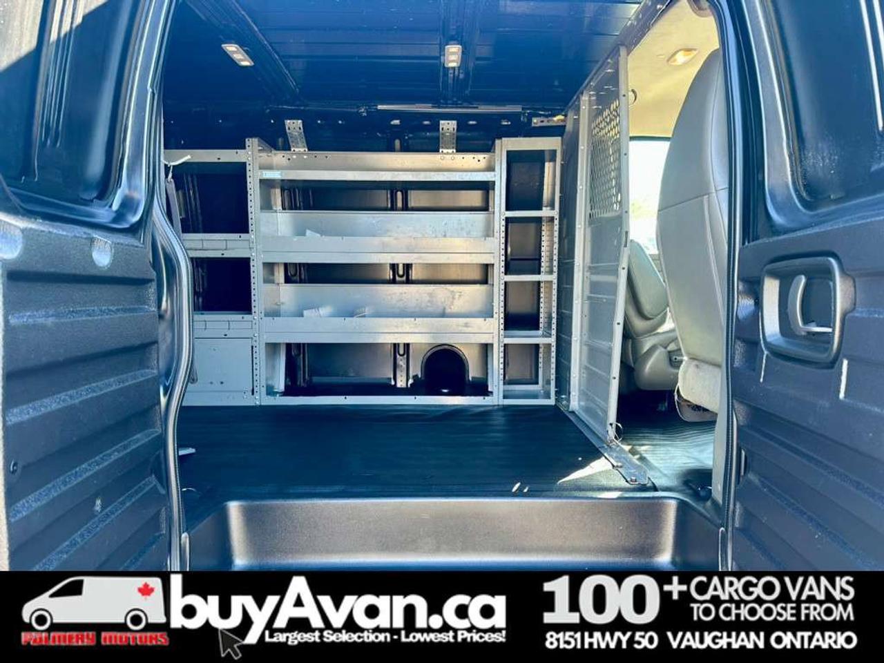 2021 Chevrolet Express 2500 2500 135WB + Divider Shelves *NO EXTRA FEES* Photo