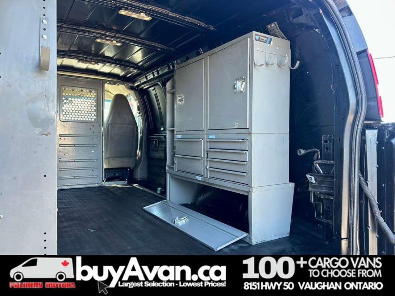 2021 Chevrolet Express 2500 2500 135WB + Divider Shelves *NO EXTRA FEES* Photo