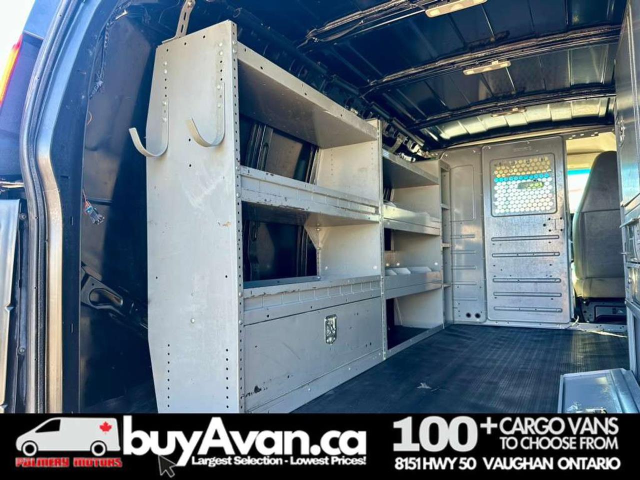 2021 Chevrolet Express 2500 2500 135WB + Divider Shelves *NO EXTRA FEES* Photo