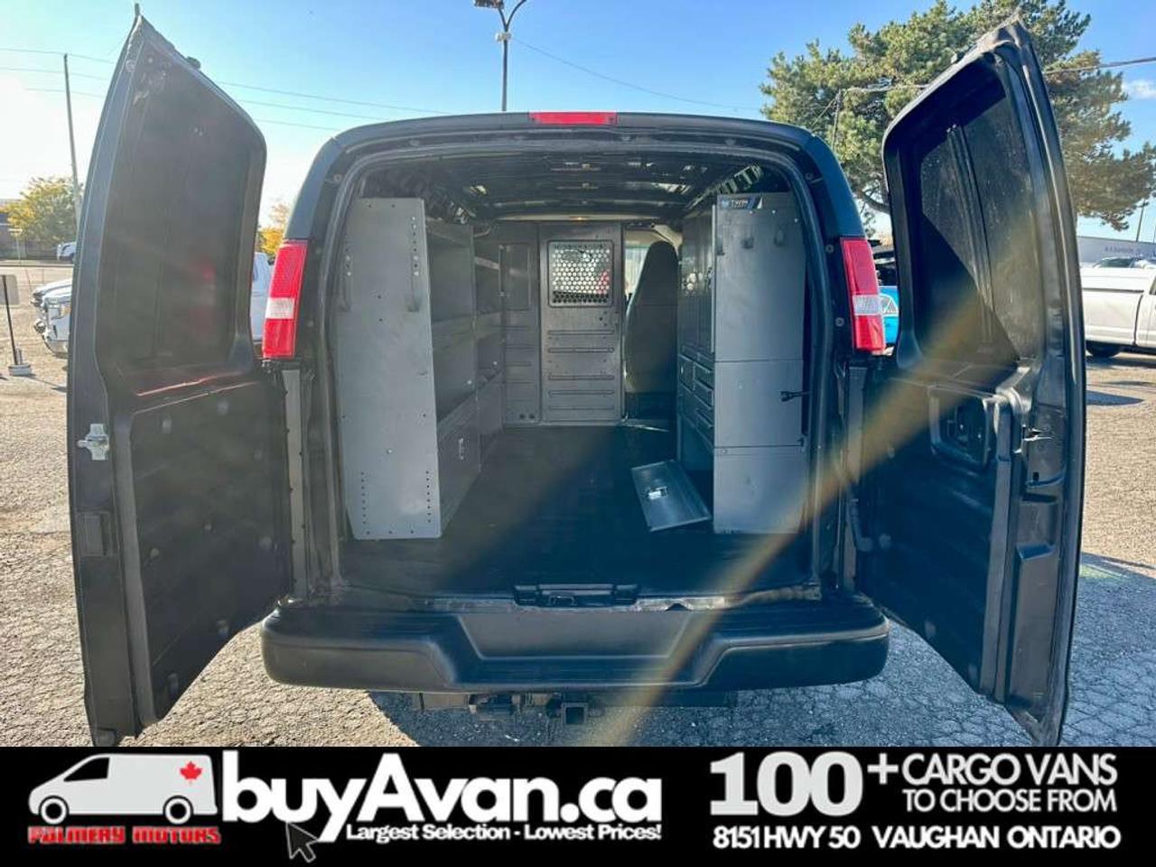 2021 Chevrolet Express 2500 2500 135WB + Divider Shelves *NO EXTRA FEES* Photo