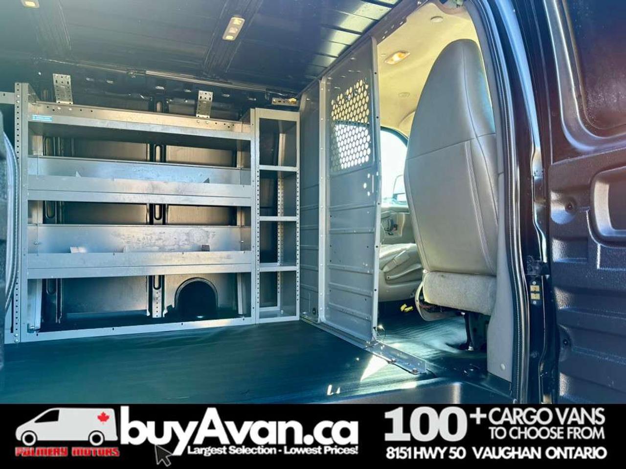 2021 Chevrolet Express 2500 2500 135WB + Divider Shelves *NO EXTRA FEES* Photo