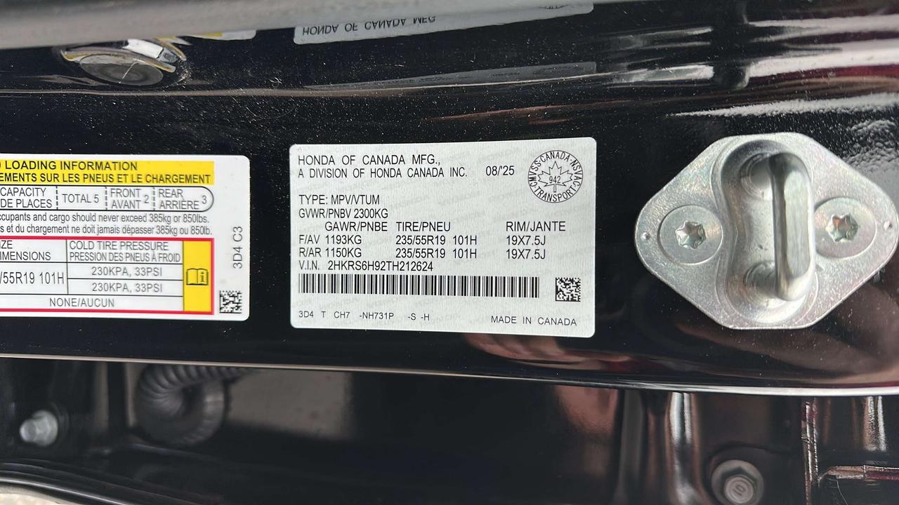 2026 Honda CR-V Touring Photo