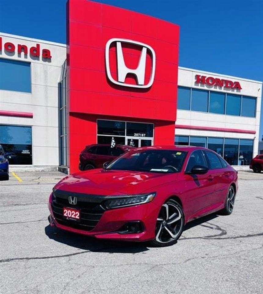 Used 2022 Honda Accord Sedan 2.0 Sport 10AT for sale in Orangeville, ON