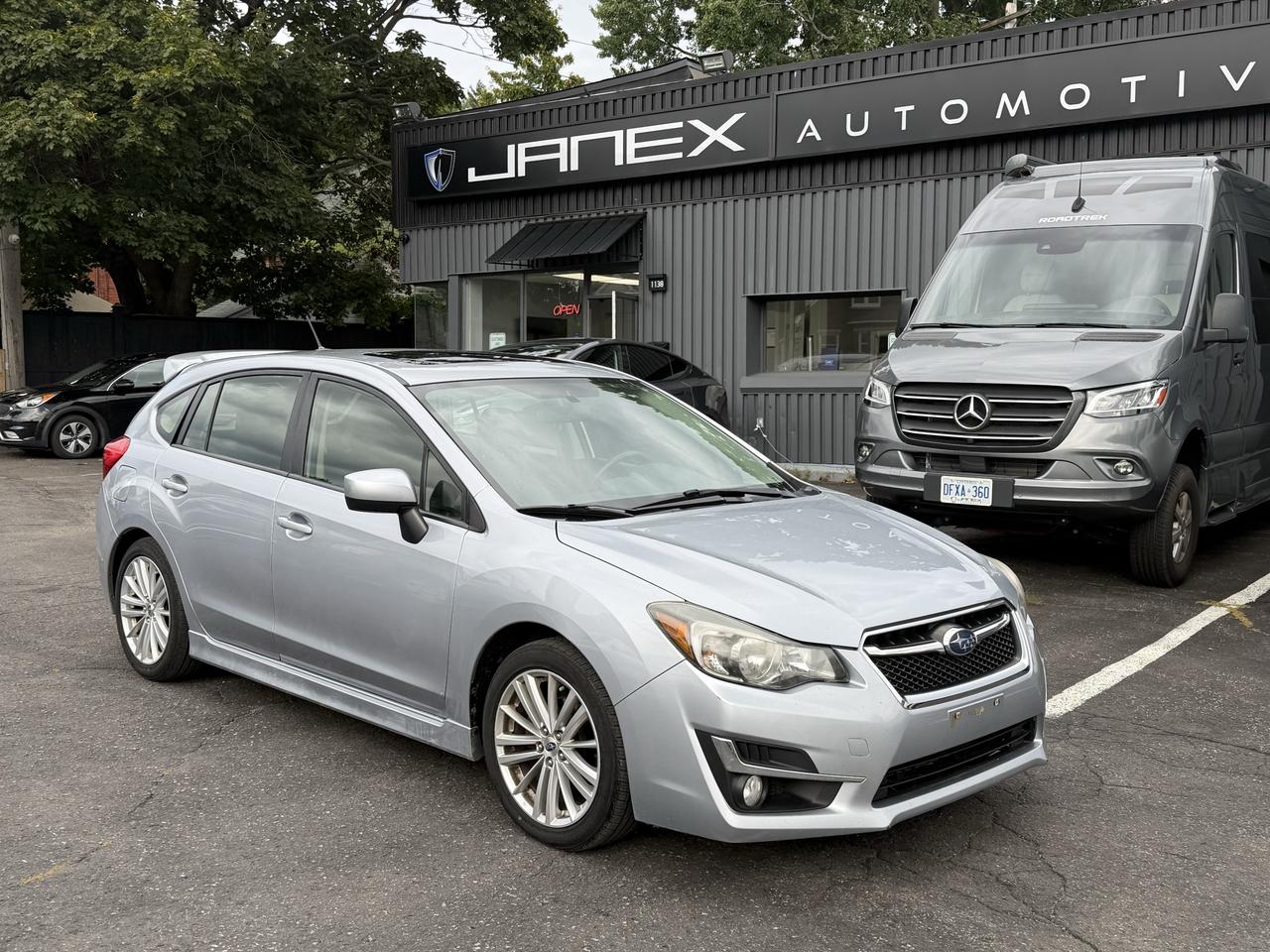 Silver 2016 Subaru Impreza Wagon Manual