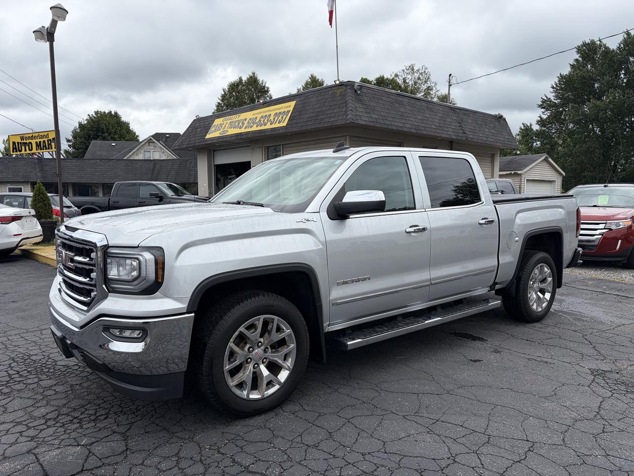Used 2017 GMC Sierra 1500 SLT-CLEAN CARFAX-LEATHER-LOADED-5.3-4X4 for sale in St Thomas, ON
