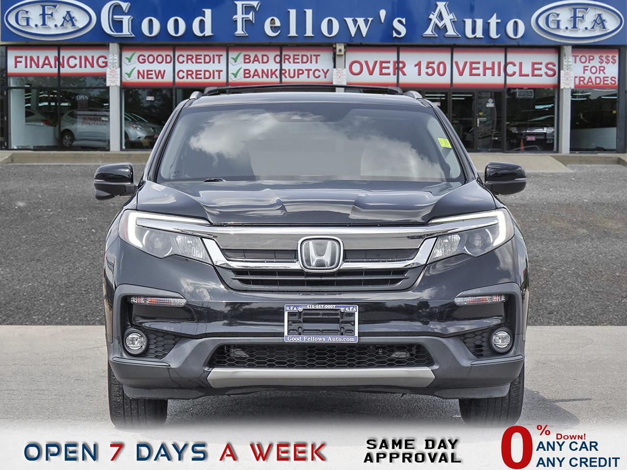 2019 Honda Pilot EXL W NAV, 7 PASSENGER, AWD, LEATHER SEATS, SUNROO Photo2