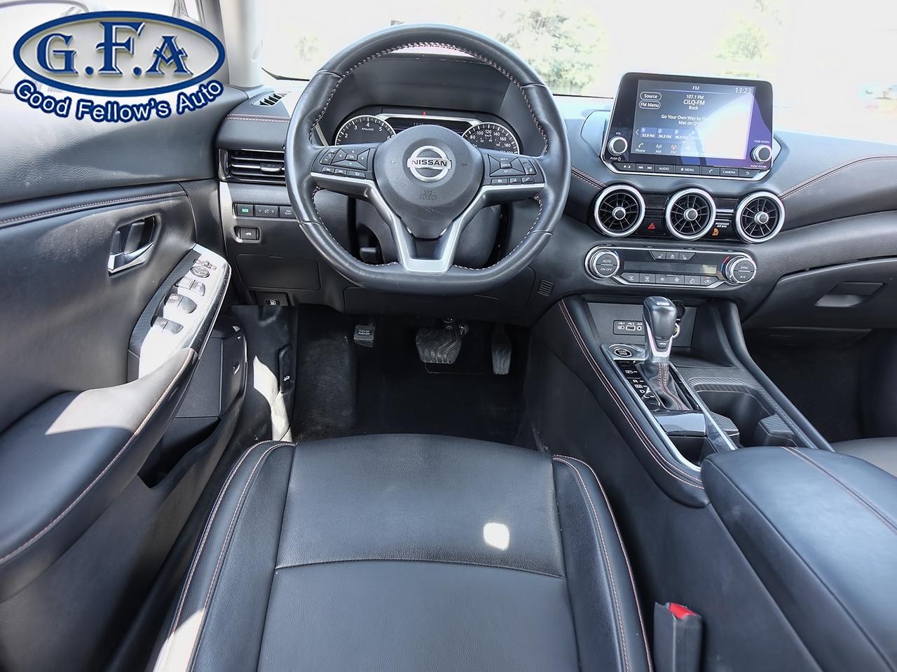 2022 Nissan Sentra PREMIUM PACKAGE, MIDNIGHT BLACK MODEL, LEATHER SEA Photo13