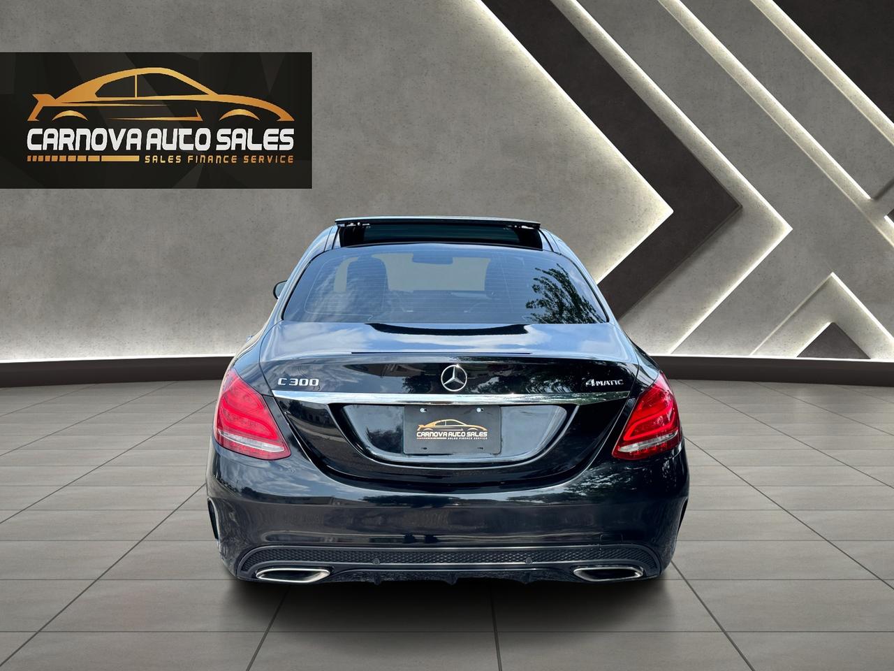 2015 Mercedes-Benz C-Class C300 4MATIC+CLEAN CARFAX+GPS+Camera+Heated Seats Photo