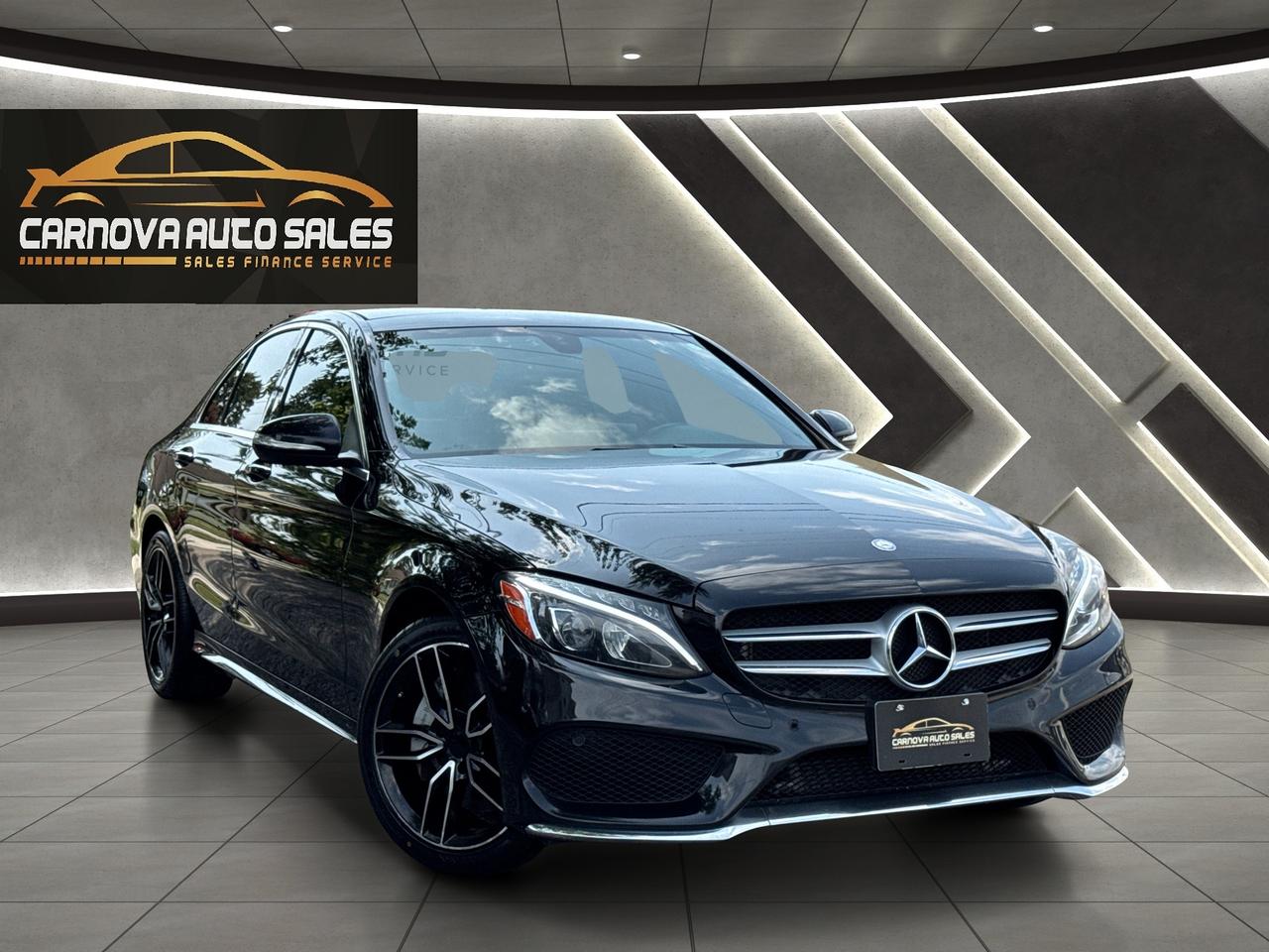2015 Mercedes-Benz C-Class C300 4MATIC+CLEAN CARFAX+GPS+Camera+Heated Seats Photo