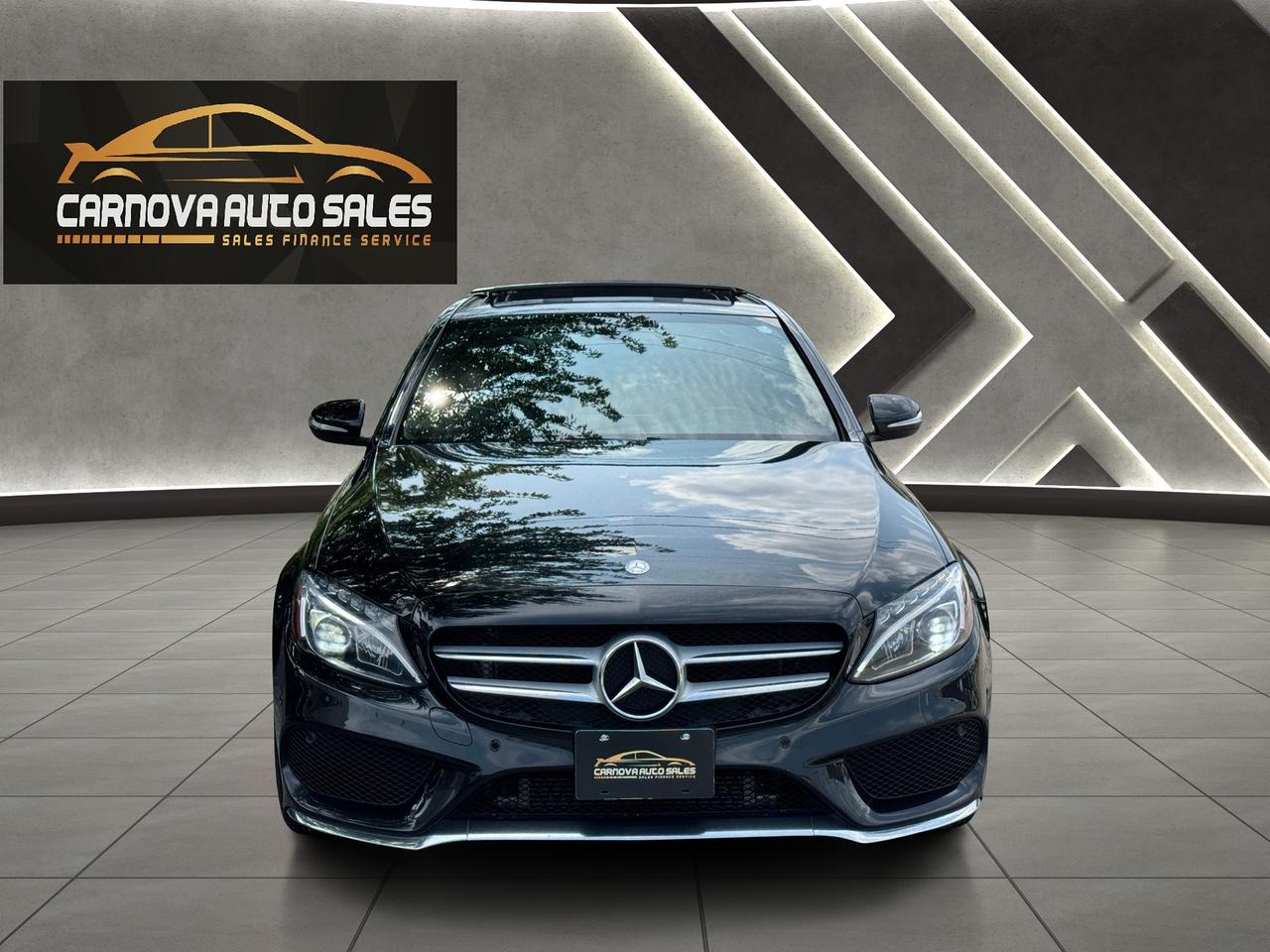 2015 Mercedes-Benz C-Class C300 4MATIC+CLEAN CARFAX+GPS+Camera+Heated Seats Photo