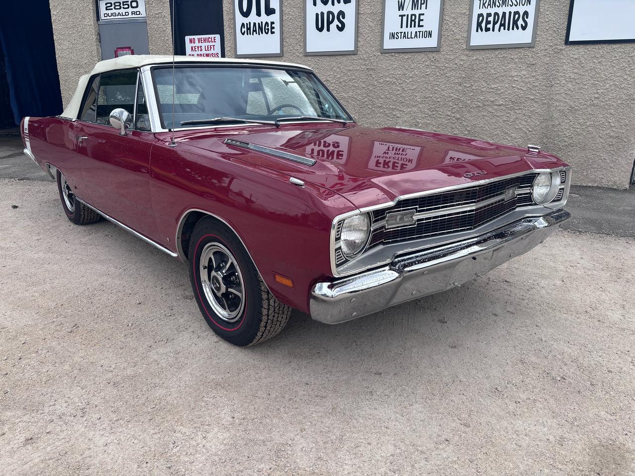 Used 1969 Dodge Dart GT/GTS Convertible for sale in Winnipeg, MB