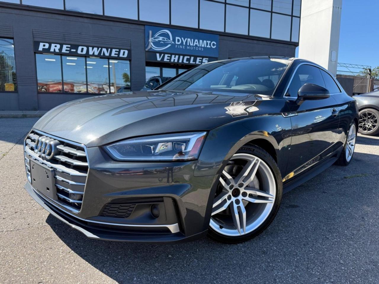 2018 Audi A5 TECHNIK S-LINE COUPE /HUD /B&O /SUNROOF /360CAM