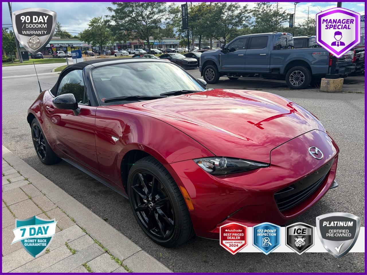 Used 2023 Mazda Miata MX-5 GS-P LOW KM'S | 1 OWNER | NO ACCIDENTS for sale in Hamilton, ON