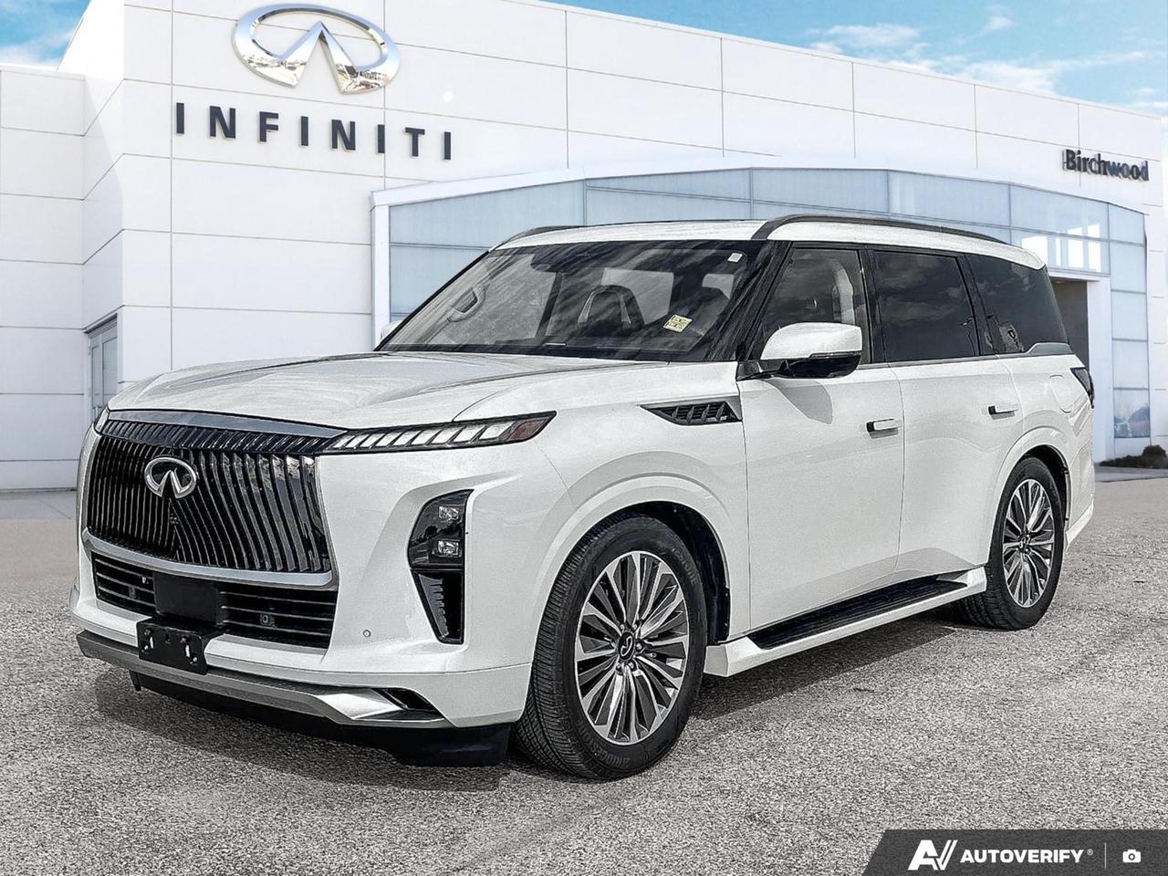 Used 2025 Infiniti QX80 Sensory Accident Free | One Owner | Low KMS for sale in Winnipeg, MB