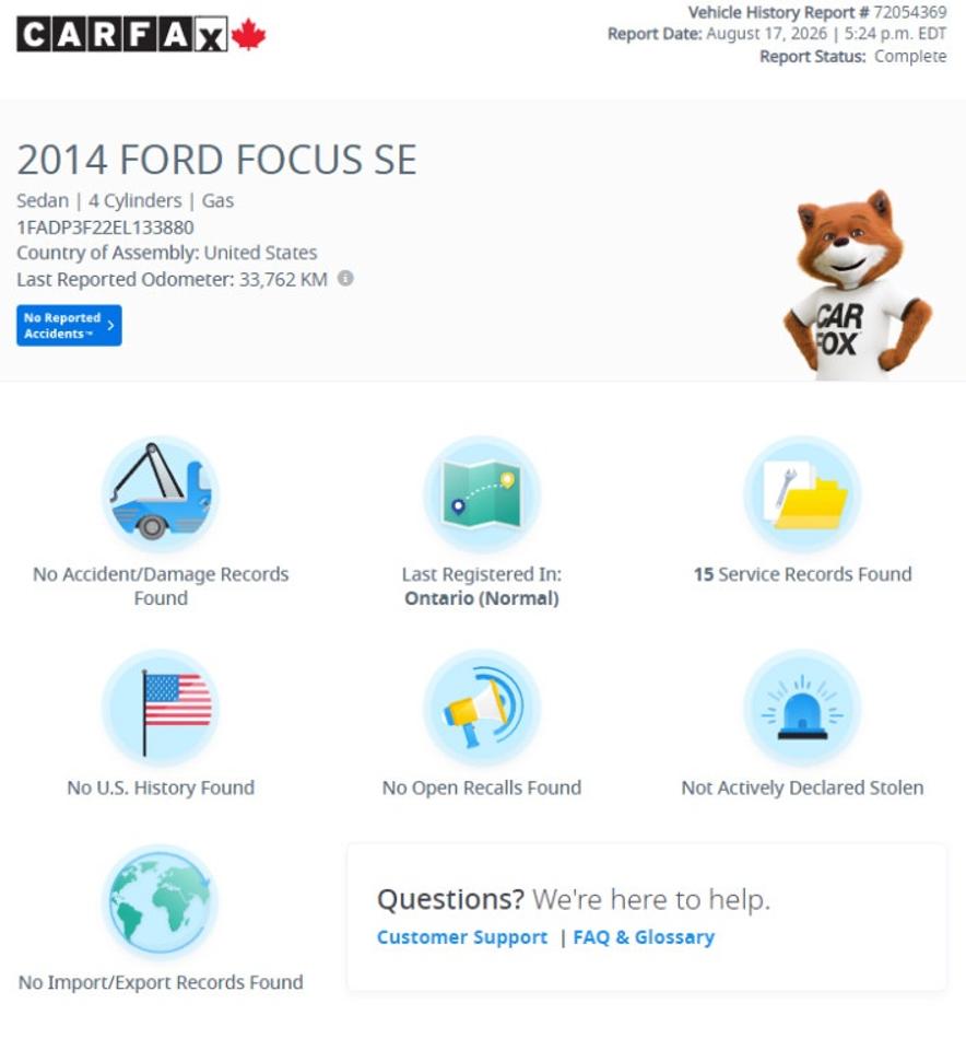 2014 Ford Focus SE Photo1