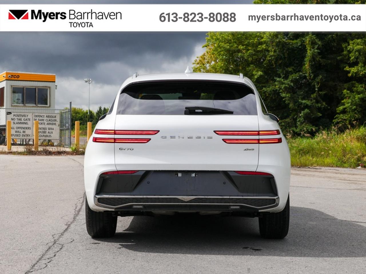 2026 Genesis GV70 2.5T Advanced  - $382 B/W Photo3