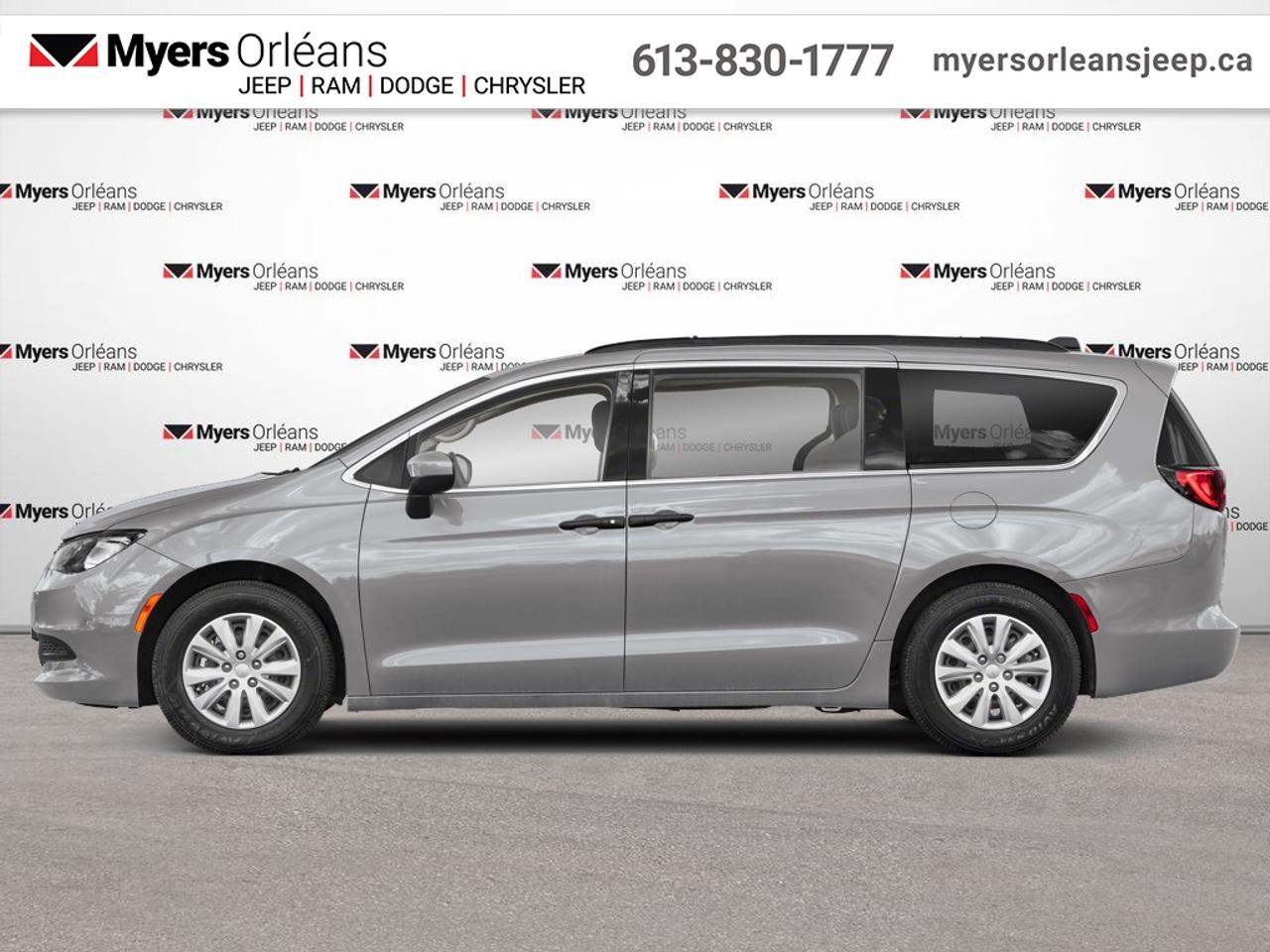 <b>Heated Seats,  Apple CarPlay,  Android Auto,  Heated Steering Wheel,  Power Liftgate!</b><br> <br>  Compare at $31615 -  is just $30995! <br> <br>A perfect combination of comfort and class, the stunning Grand Caravan is designed to be noticed. This 2024 Chrysler Grand Caravan is fresh on our lot in Orleans.<br> <br>Enjoy the comfortable cabin experience and an elevated level of utility in this Chrysler Grand Caravan. Its designed to help keep you safely on the road and comes loaded with a long list of advanced safety features. Whether you need tons of practical space for family and friends or gear, the Chrysler Grand Caravan has room for it all.<br> <br>This van has 88,475 km. Its Silver Mist in colour. It has an Automatic transmission and is powered by a 287HP 3.6L V6 Cylinder Engine. <br> <br> Our Grand Caravans trim level is SXT. This ideal family hauler is stacked with amazing standard features such as heated front seats with power adjustment and lumbar support, 2nd row captains chairs, 60-40 split folding 3rd row bench seats, a heated TechnoLeather synthetic leather steering wheel, dual-zone front air conditioning, power sliding rear doors, and a power liftgate for rear cargo access. Connectivity is handled via a 7-inch display powered by Uconnect 5, with Apple CarPlay and Android Auto compatibility, SiriusXM satellite radio, an integrated center stack radio, and USB mobile projection. Additional features also include forward collision warning with active braking, remote engine start, front and rear cupholders, and even more. This vehicle has been upgraded with the following features: Heated Seats, Apple CarPlay, Android Auto, Heated Steering Wheel, Power Liftgate, Remote Start, Forward Collision Alert.<br> To view the original window sticker for this vehicle view this <a href=http://www.chrysler.com/hostd/windowsticker/getWindowStickerPdf.do?vin=2C4RC1ZG6RR157880 target=_blank>http://www.chrysler.com/hostd/windowsticker/getWindowStickerPdf.do?vin=2C4RC1ZG6RR157880</a>. <br/><br> <br>To apply right now for financing use this link: <a href=https://www.myersorleansjeep.ca/apply-for-financing/ target=_blank>https://www.myersorleansjeep.ca/apply-for-financing/</a><br> <br/>Buy this vehicle now for the lowest weekly payment of <b>$93.82</b> with $0 down for 96 months @ 5.99% APR O.A.C. ( Plus applicable taxes - Plus applicable fees / Total Obligation of $39030 ). See dealer for details. <br><br>The road to new driving experiences begins in our inventory, where youll find an incredible array of brand-new cars, trucks, minivans, and SUVs, including two of our bestselling models, the Dodge Ram 1500 and the Dodge Grand Caravan. If you want to know what the cutting edge of automotive technology looks like, all you have to do is visit Myers Orleans Jeep! Each model comes loaded with the convenient features and cool technology that help make every trip memorable. Looking for additional everyday luxury at a price thats incredibly wallet-friendly? Choose from our selection of quality pre-owned models! If you can think of a road, our friendly and knowledgeable sales team will help you find the perfect vehicle to drive it.<br><br>We may be a well-established dealership thats been part of the community for many years, but that doesnt mean were stuck in the past! At Myers Orleans Jeep, were proud to provide a fresh, modern approach to car buying. Using our array of online tools, you can browse our extensive inventory, schedule a service appointment, order parts, and even apply for credit from wherever youve got a connection. Our goal is to create relationships that will last, and we know that the best way to do this is by providing a dealership experience thats based on honesty, transparency, trust, and a commitment to customers. Stop by today and discover all the ways we go above and beyond for you.<br><br> Come by and check out our fleet of 40+ used cars and trucks and 70+ new cars and trucks for sale in Orleans.  o~o