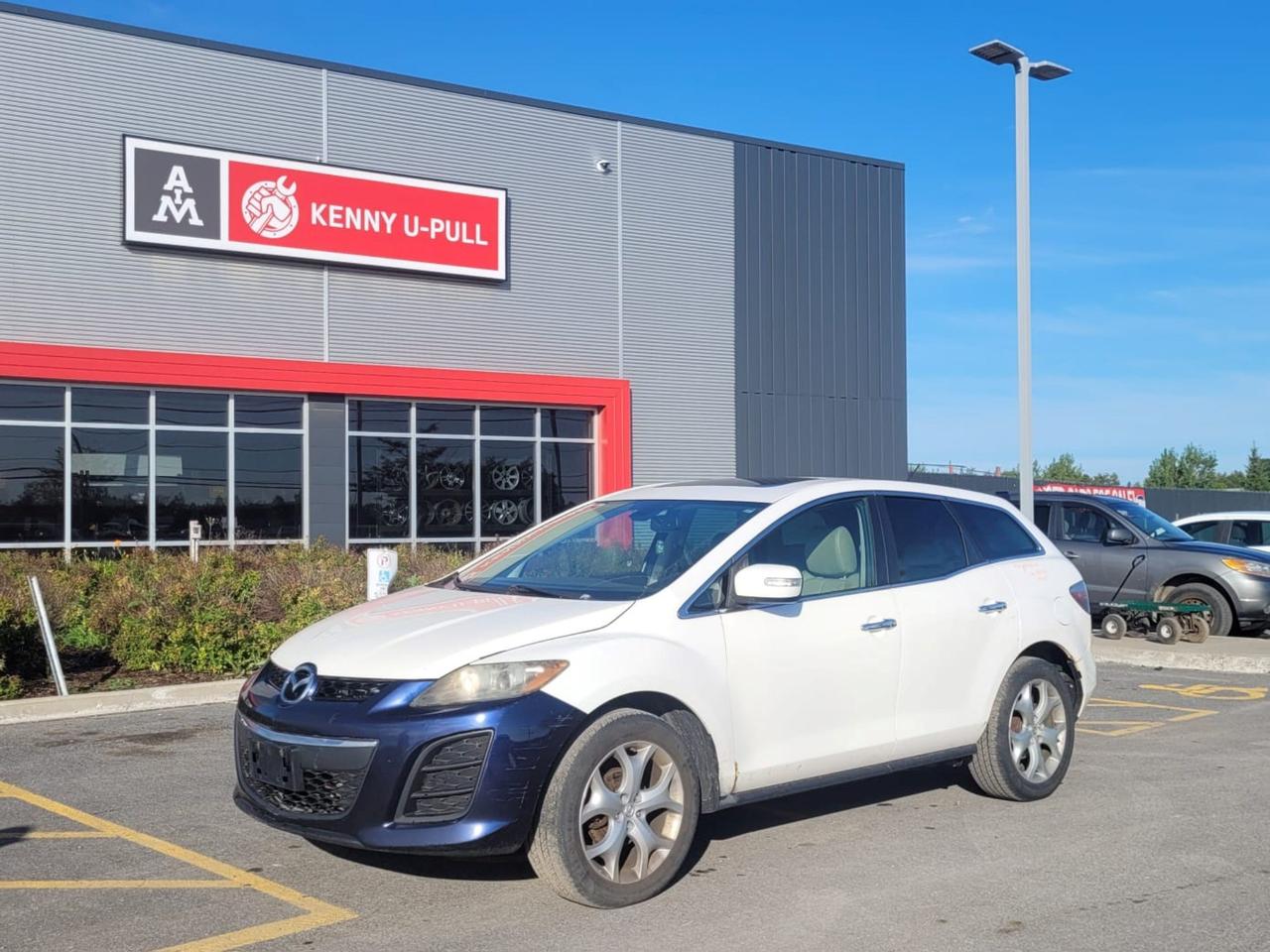 2010 Mazda CX7 in Crystal White Pearl. The vehicle has 257,000km. The vehicle runs and drives. Dash lights are on. Some imperfections/rust around the body. We dont perform any mechanical/safety inspections. The vehicle is sold as is and might need some work.